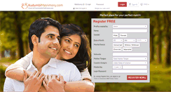 Desktop Screenshot of kudumbimatrimony.com